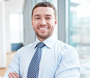Cyber expert stock image