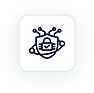 Shield lock protection icon