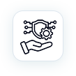 Security Shield Hand Icon