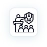 Instructor Presenting Podium icon